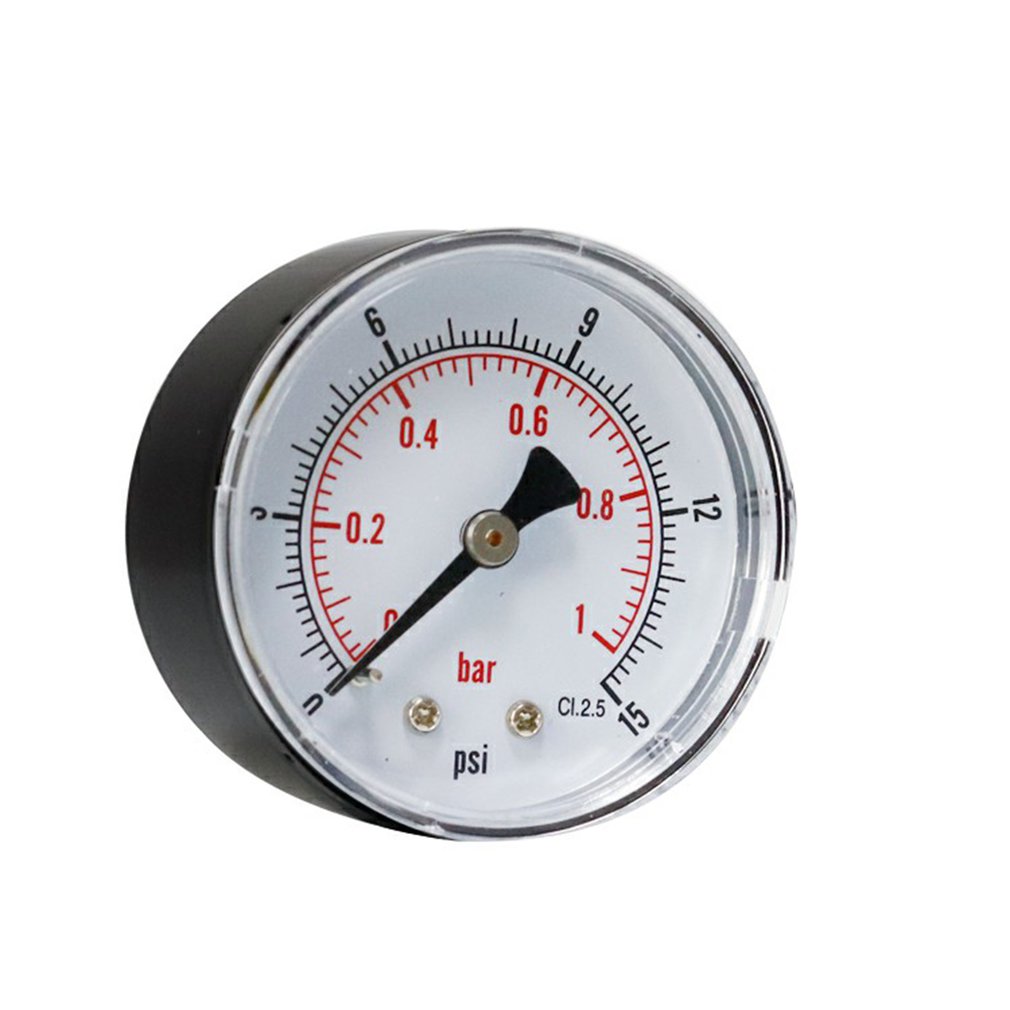 Axiale Manometer hoch-präzision Barometer Öl Manometer Wasser Manometer TS-Y50Z4-15psiY50 0-15psi 0-1Bar