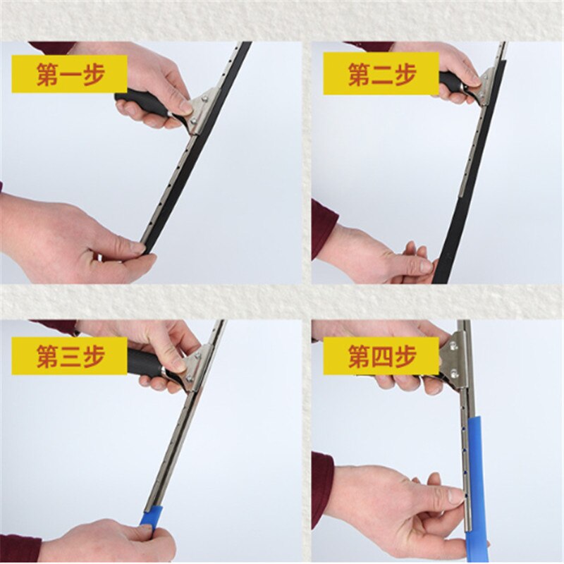 106 cm rubberen wisser glasgereedschap glasschraper water rubber artikel lange wisser huishoudelijke schoonmaakgereedschap wit zwart blauw
