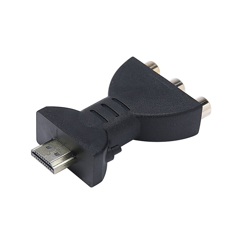 HDMI-compatible 1080P Male to 3 RCA Female Composite AV Audio Video Adapter Converter for HDTV DVD Projector