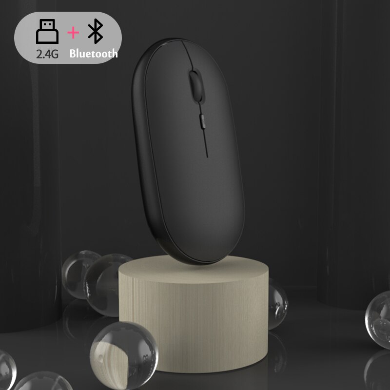 Ratón recargable Bluetooth para Apple Macbook air, Xiaomi Macbook Pro, Huawei Matebook, portátil, Notebook