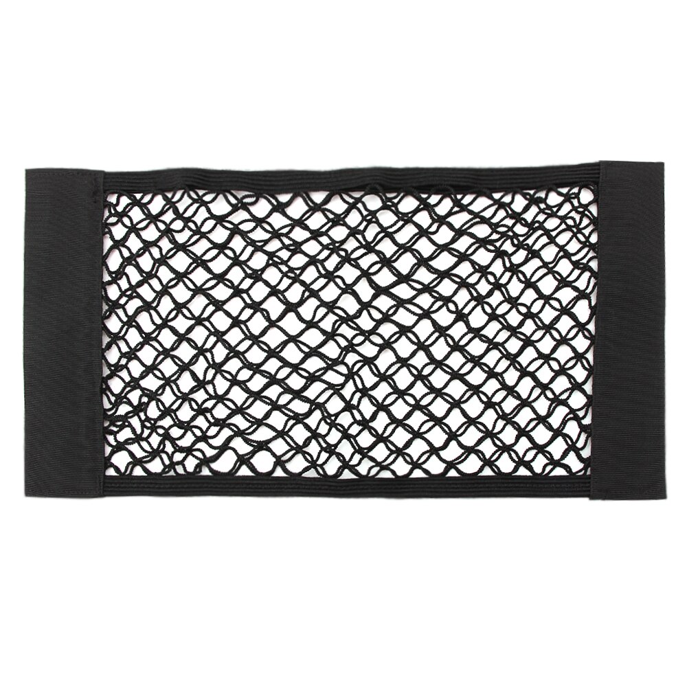 Biltilbehør arrangør bil bagasjeromsnett nylon suv auto siste lagring mesh holder universell til biler bagasjenett reiselomme: 50 x 25cm 1pc