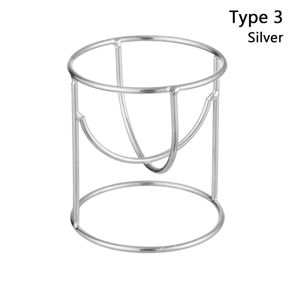 Metall Kristall Ball Basis Hexagon/Krone/Ei bilden Kugel Stein Unterstützung Anzeige Stand Figur Halfter Heimat Dekor Schreibtisch ornamente: B-8
