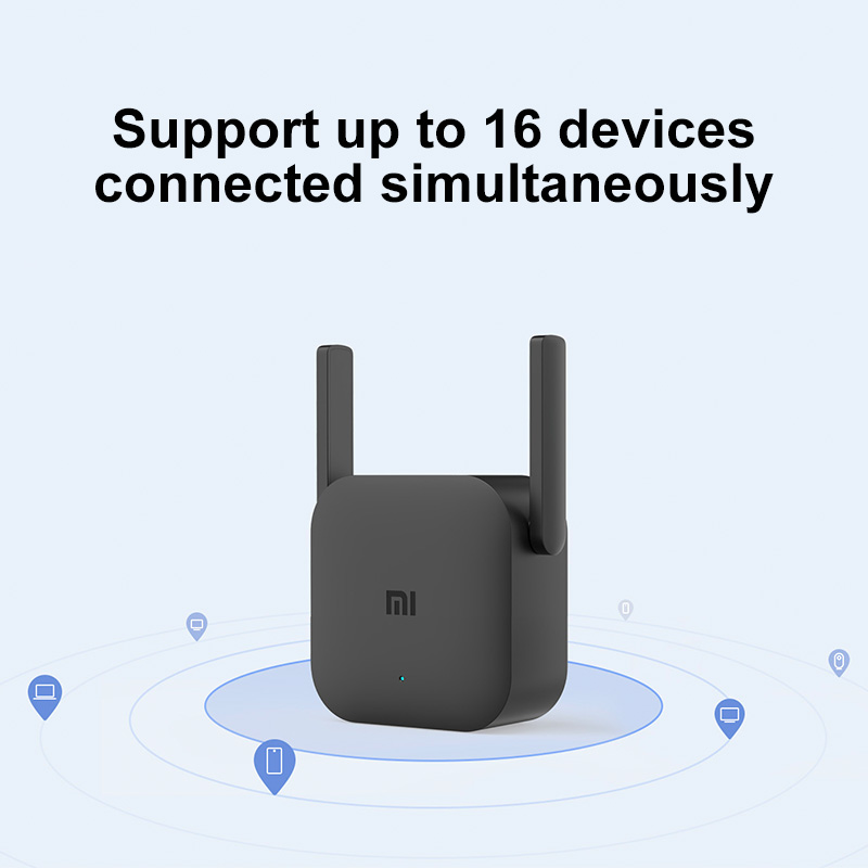 Xiaomi Wireless Wifi Pro Mi Amplifier Router 2.4G Wi-Fi Repeater 300M Network Expander Range Extender 2×2 External Antennas