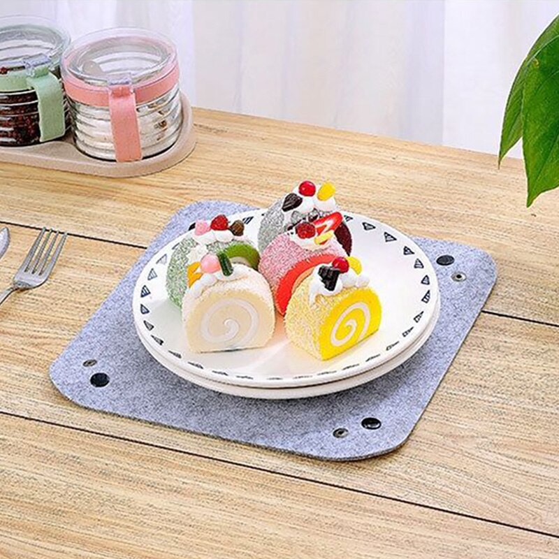 Fabric Felt Desktop Storage Box Home Living Supplies Storage Box Non-Woven Debris Storage Tray Foldable