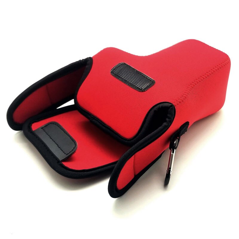 Étui pour caméra souple portable | Pour Canon EOS M50 M5 M6II M6 MarkII KISS M, housse de protection avec mousqueton, 18-150mm