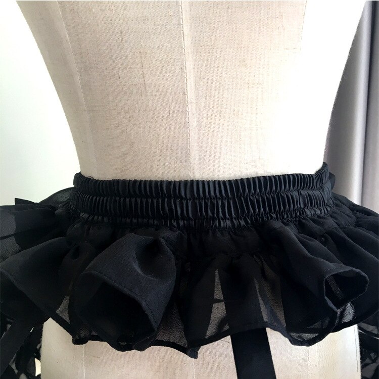 Ruffles 4 Layers Chiffon Petticoat Lolita Petticoat Ballet Rockabilly Crinoline Wedding Petticoat