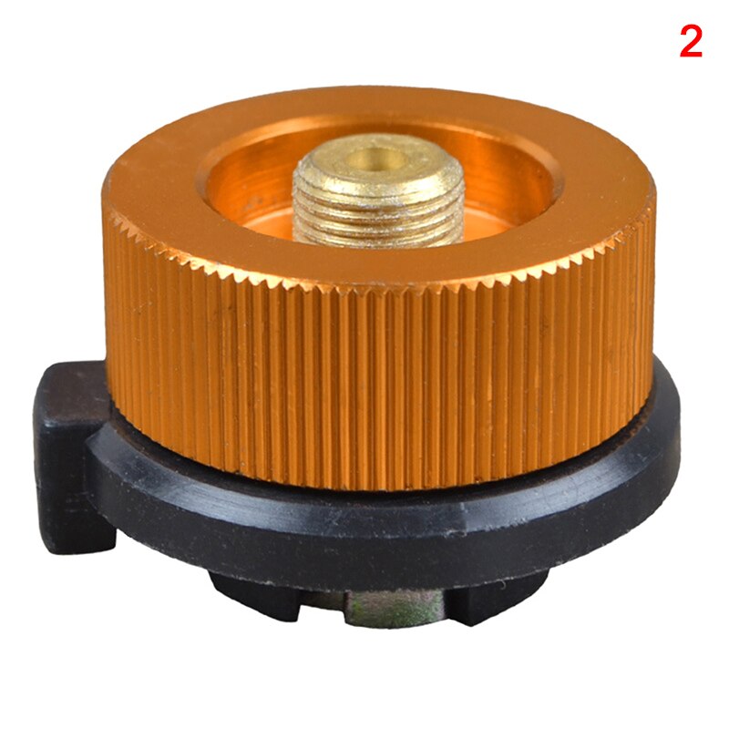 Adaptador de recarga de propano para estufa de Gas de acampada al aire libre, acoplador de tanque de cilindro plano, accesorios de carga de Gas para cocina y hogar: Style 2