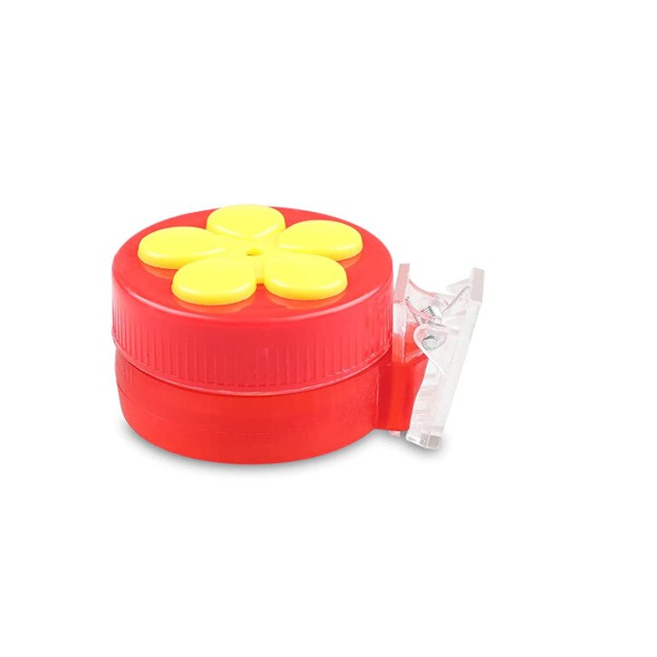 Hummingbird Feeders with Clip Multifunctional Mini Bird Feeder Outdoor Pets Food Container Tray Wild Birdhouse: StyleB clip brush