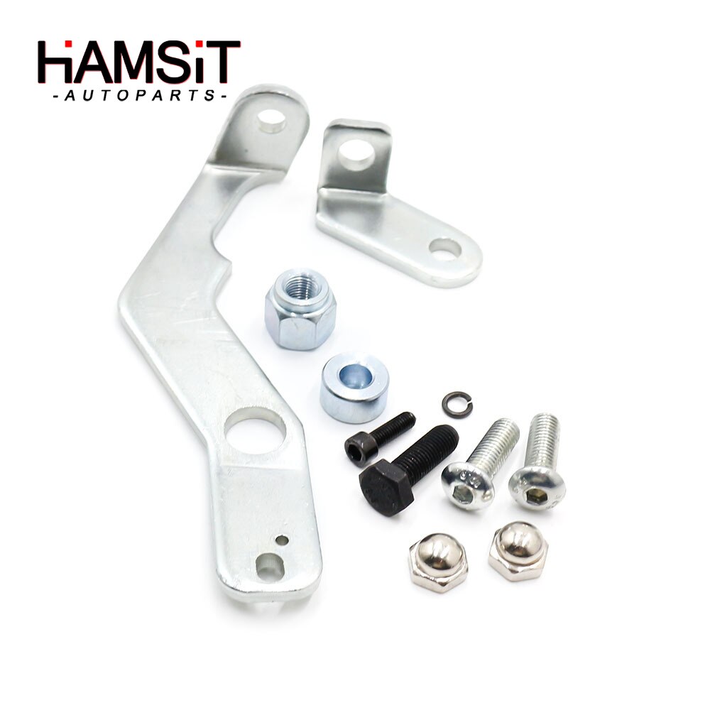 Hamsit Car modified Aluminum Engine Torque Damper Brace Kit Shock Absorber For 92-00 Honda Civic EG EK D15A2 D16A