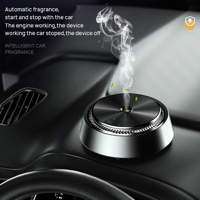 Auto Elektrische Aroma Diffusor Ätherisches Öl Auto Lufterfrischer Auto Parfüm Aromatherapie Ionen Formaldehyd Luft Reiniger Aroma