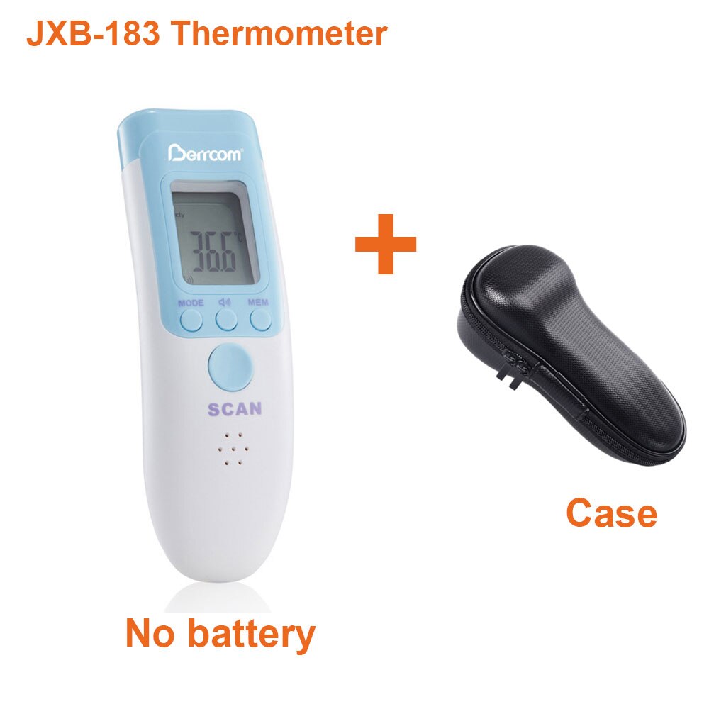 Berrcom JXB-183-termómetro infrarrojo Global, sin contacto, electrónico, preciso, Sensor de temperatura: Add case promo