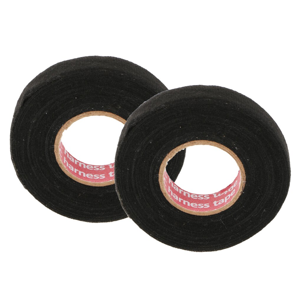2pcs 100x8mm MultiPurpose Self Adhesive Anti Squeak Rattle Felt Wiring Cable Tape