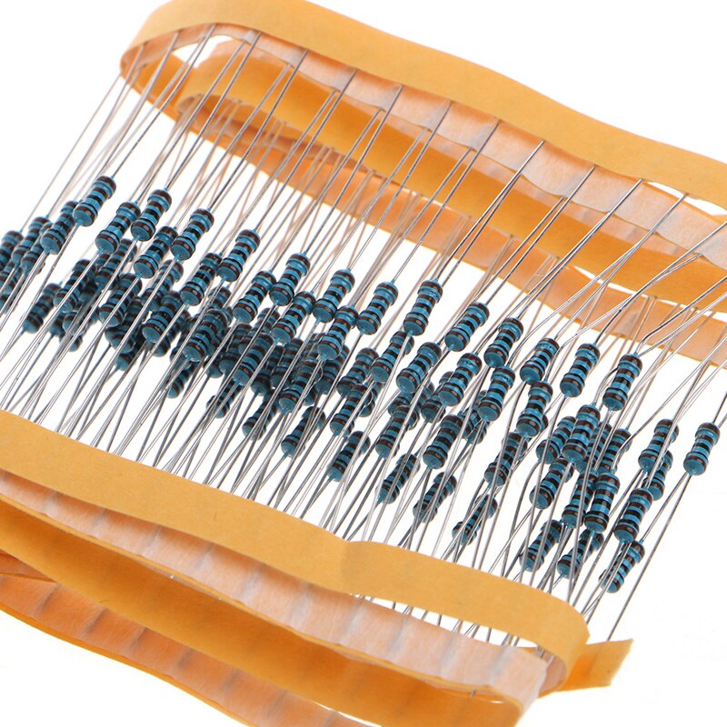 100pcs 1/4w Watt 470 ohm 470ohm Metal Film Resistor 0.25W 470R 1