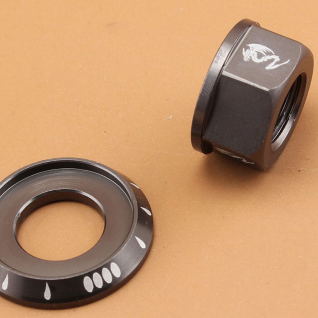 M10 MTB Road Bike Drums Screws Bicycle Rear Axle Nut Folding Bike Fixed Gear Hub Screw: NO.2