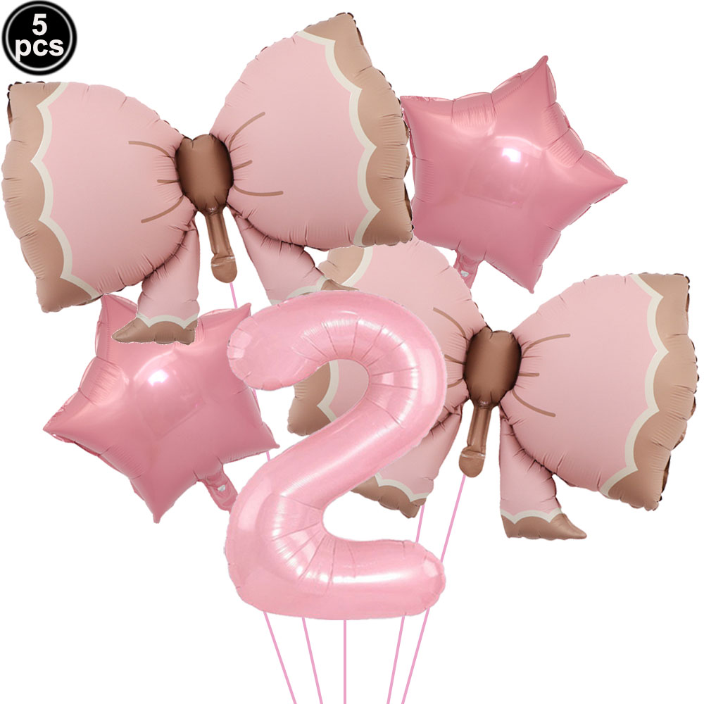 Juego de globos de hadas y flores, globos de mariposa, decoraciones de 1 a 9 cumpleaños para niñas, suministros de decoración para de cumpleaños con tema de mariposa