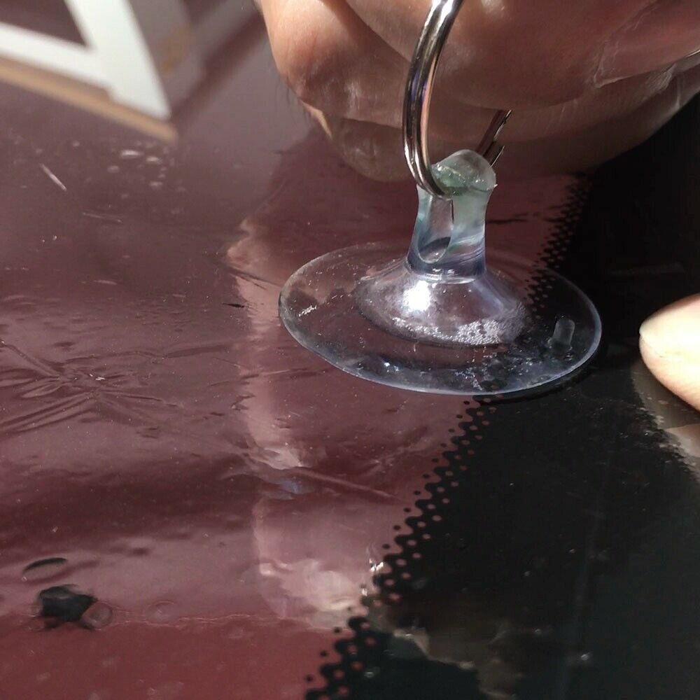 Auto Glass Crack Repair Tools Scratch Winshield Plastic + Rubber Parts