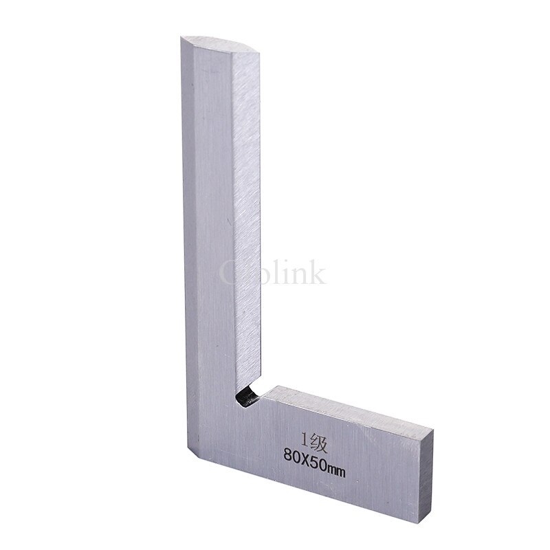 80*50mm Angle Square Broadside Knife-Shaped 90 Degree Angle Blade Ruler Gauge Blade Measuring Tool