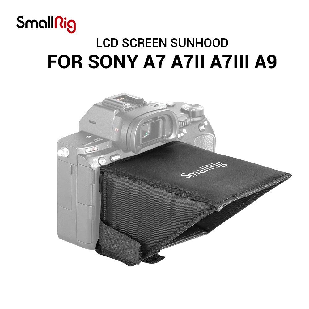 SMALLRIG Pare-Soleil Écran LCD Sunhood pour Panasonic LUMIX G9 II/S5 II/S5 IIX/GH6-3460 SMALLRIG Pare-Soleil Écran LCD Sunhood pour Panasonic LUMIX G9 II/S5 II/S5 IIX/GH6-3460