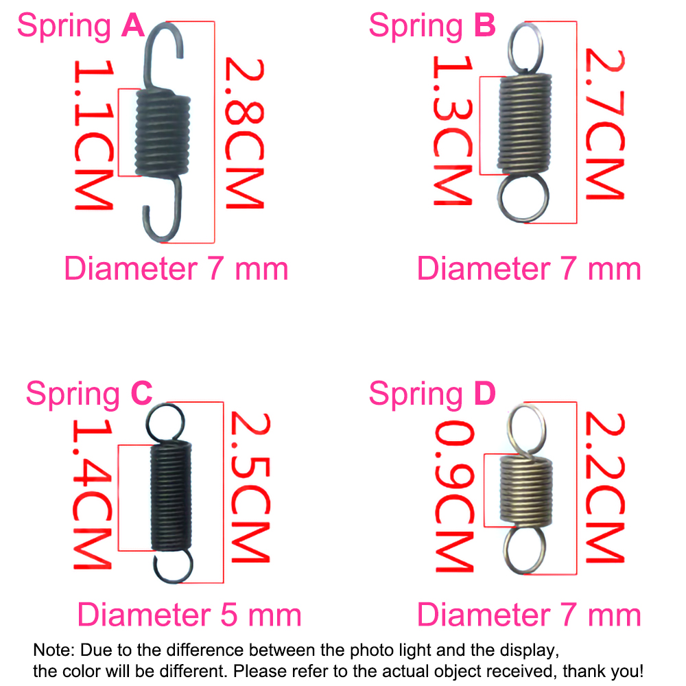 2Pcs/Lot Universal Microwave Oven Door Hook Extension Spring B Replacement Microwave Oven Parts 100%