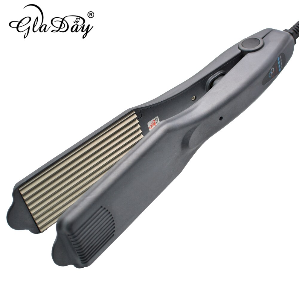 Hair Straightener Waver Iron Corn Electric Hair Crimper Machine with EU/US/UK Plug Hair Ripple