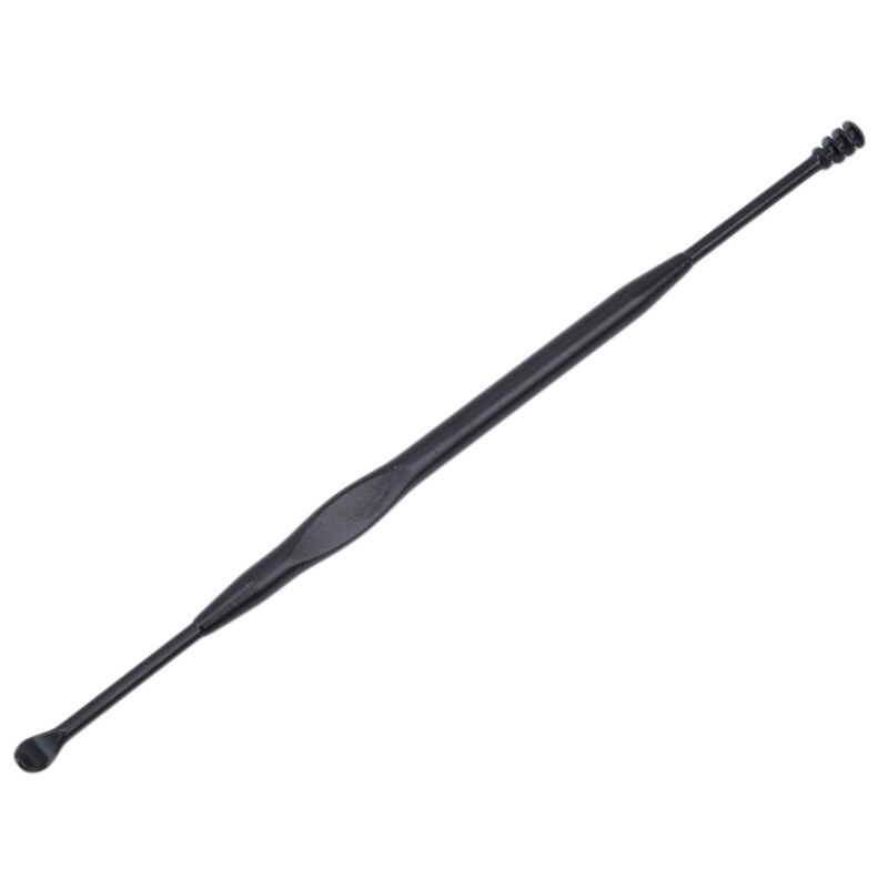 3 Stks/set Double-Ended Rvs Spiraal Oor Pick Lepel Oor Wax Verwijderen Cleaner Oor Tool Kit Multi-functie Draagbare