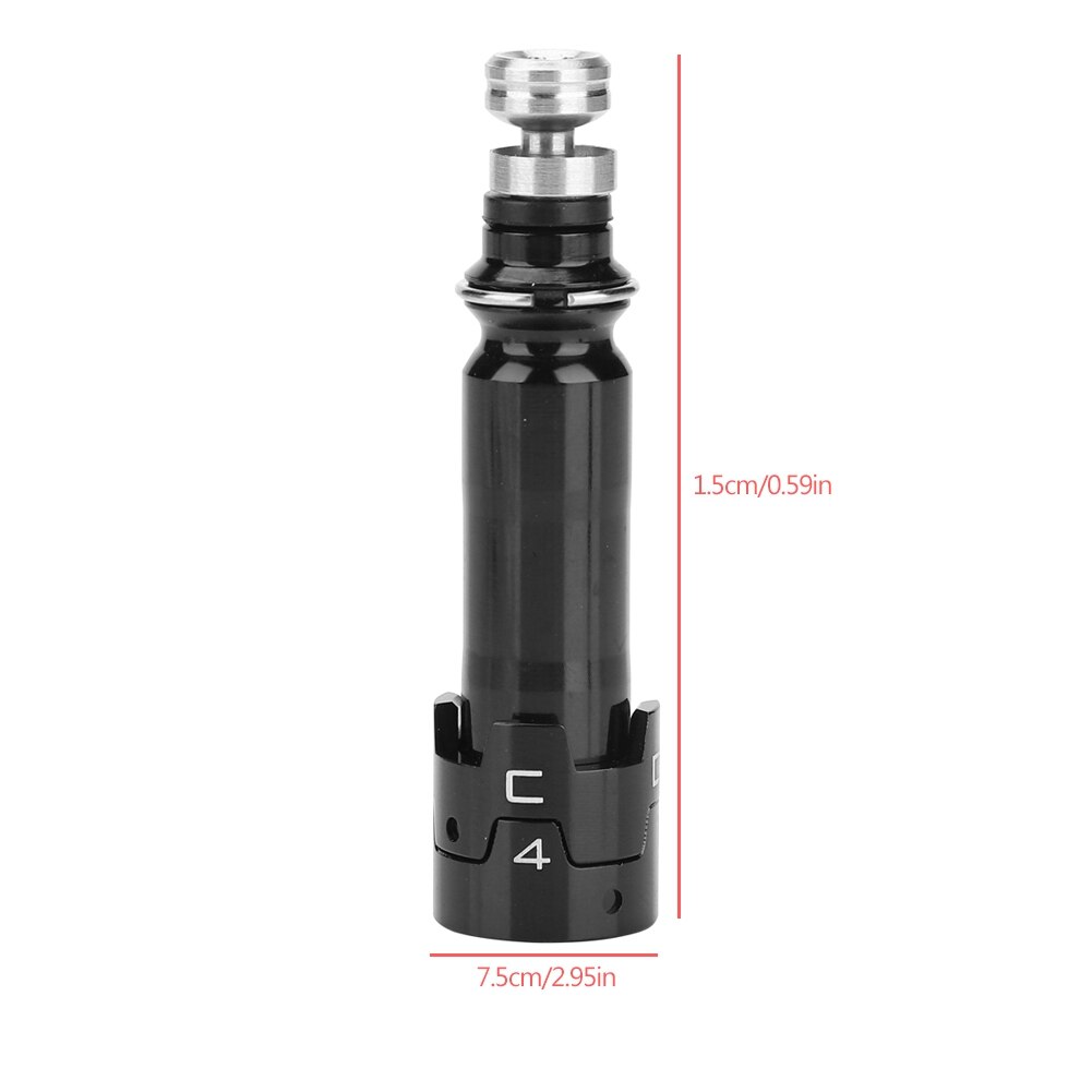 Golf Club Shaft Adapter 0.335" /0.350" Tip Size Golf Shaft Adapter Sleeve Replacement for Titleist 917 D1 Driver Golf Accessory