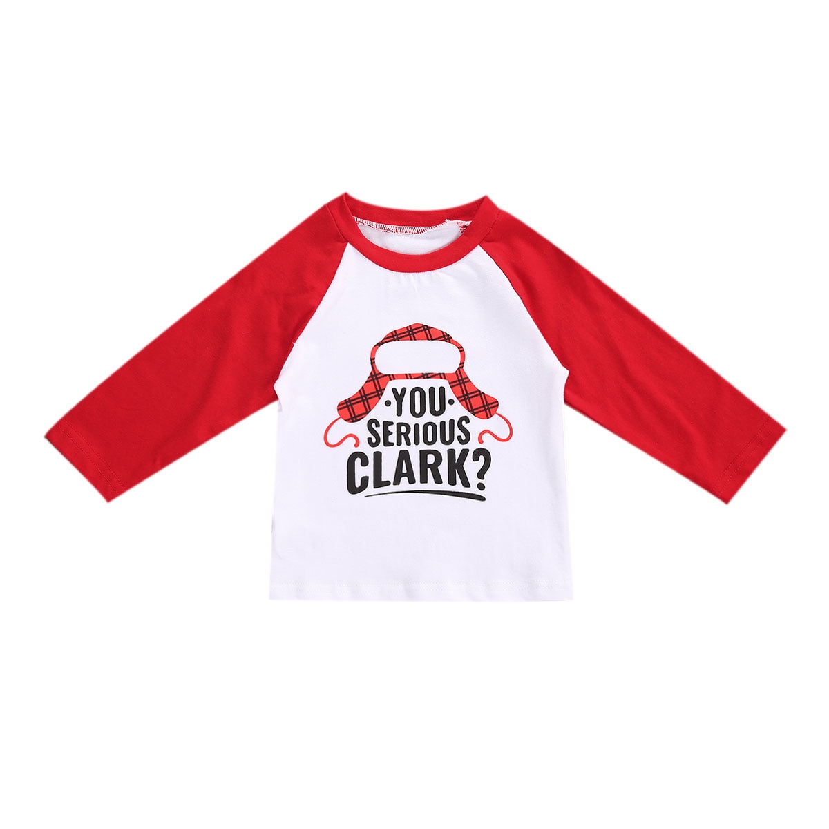 Baby juletøj syning farve langærmede top skjorte bogtryk til spædbørn dreng, pige santa toppe skjorte 6m-5t