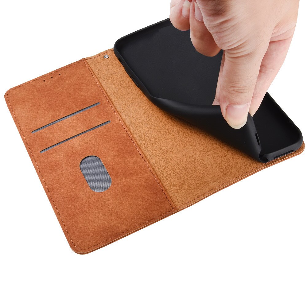 Voor Xiaomi Redmi Note 10 Je Luxe Flip Huid Textuur Pu Leather Card Slots Wallet Stand Case Voor Redmi Note 10JE Telefoon Tas