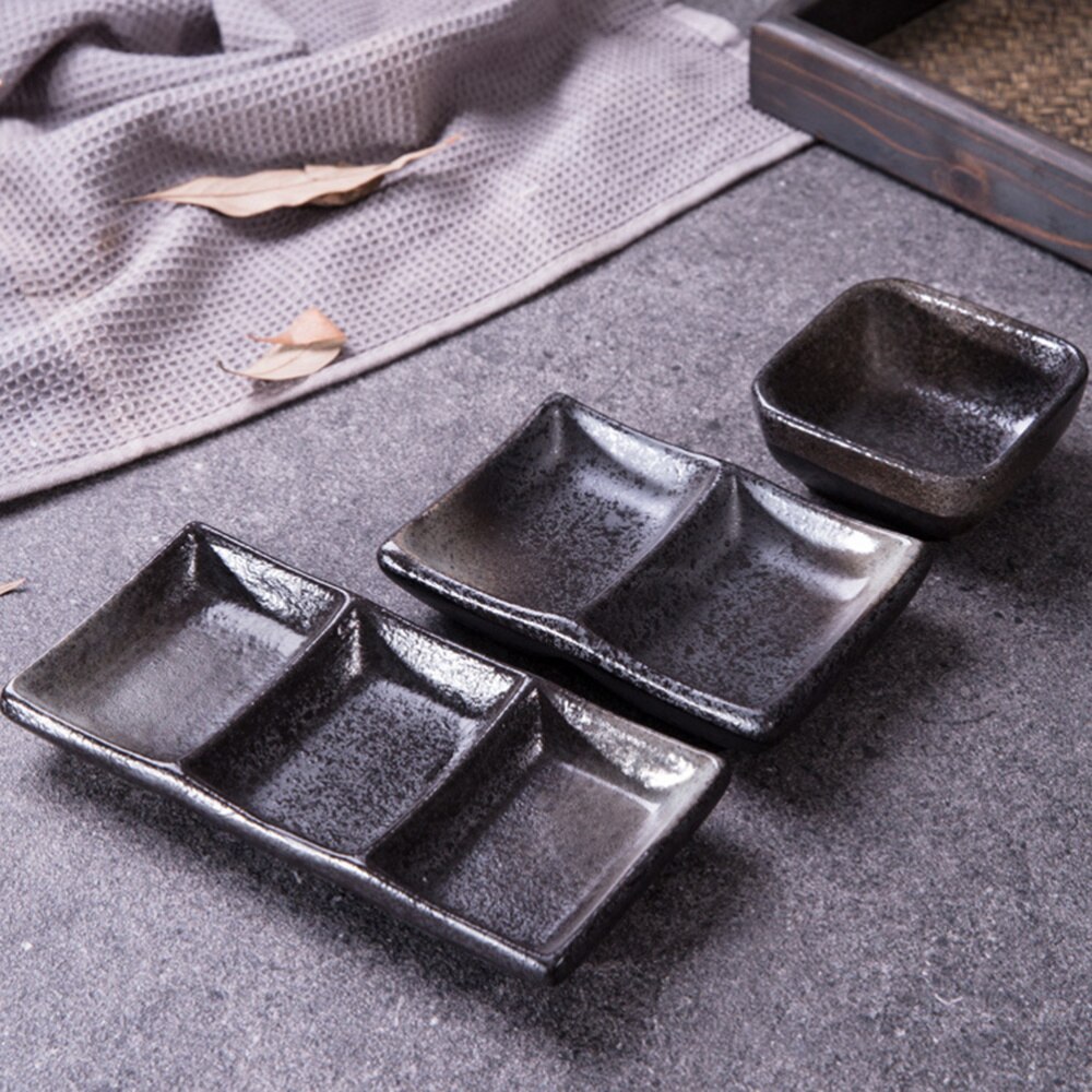 2 stuks sausschaaltjes, vierkante vorm, sausschaaltje voor restaurants