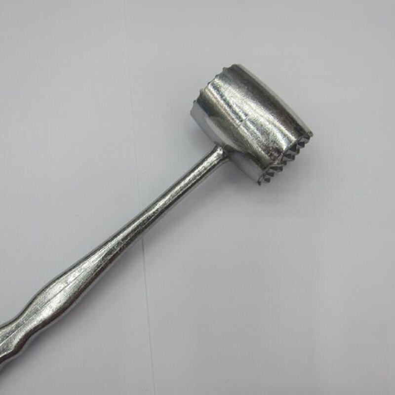 Double Sided Stainless Steel Knocking Meat Hammer Pork Chops Steak Tender Meat Muscle Beat Hammer Kitchen Meat Tools