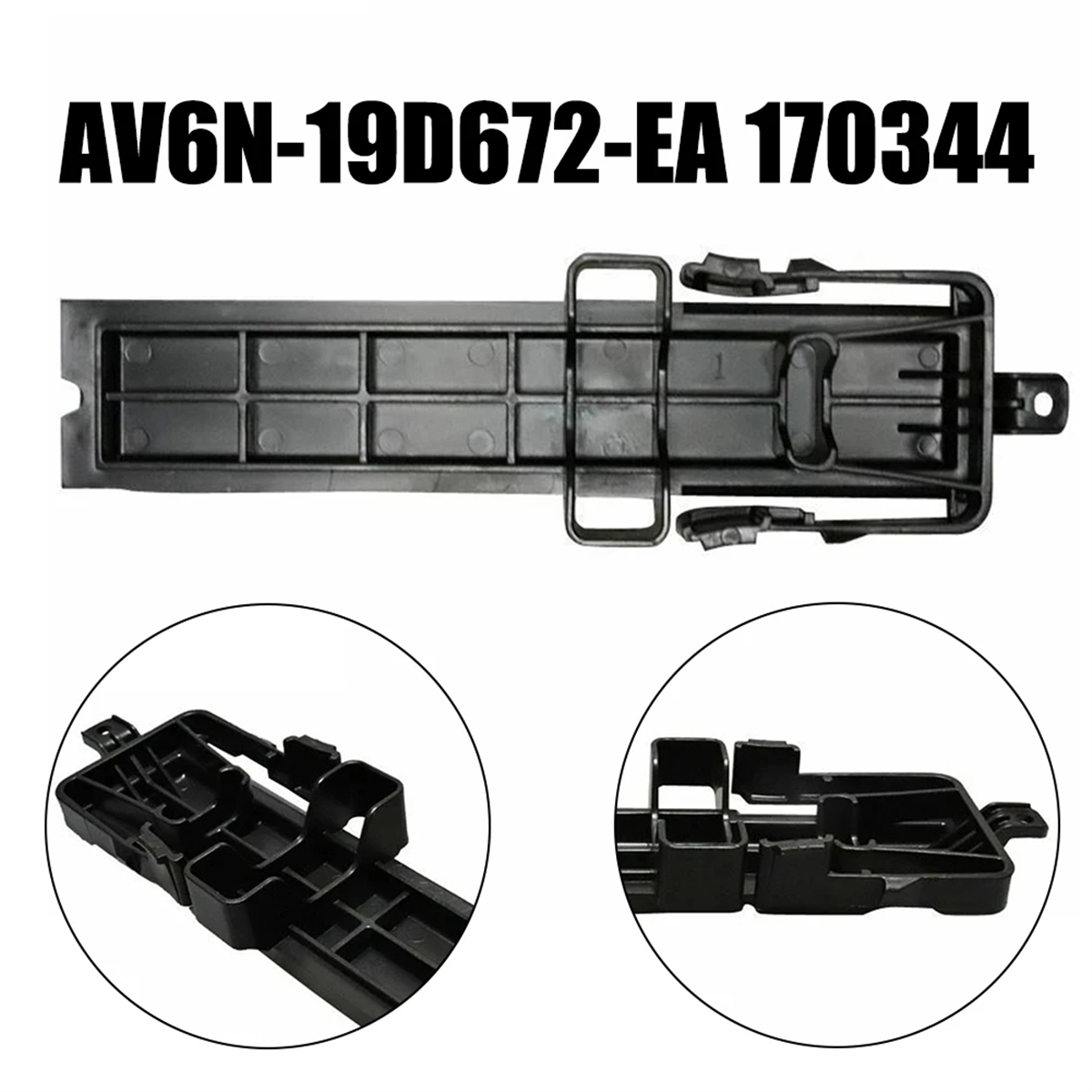 1703440 av6n-19 d 672- stk. bilfilterregulatordæksel klimaanlægsfilterkernedækselplade kølestativ til focusjas