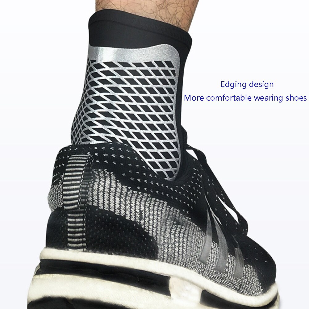 Soft Ankle Support Gym Running Protection Foot Elastic Ankle Brace Guard Sport Fitness Support for Injury Recovery D40