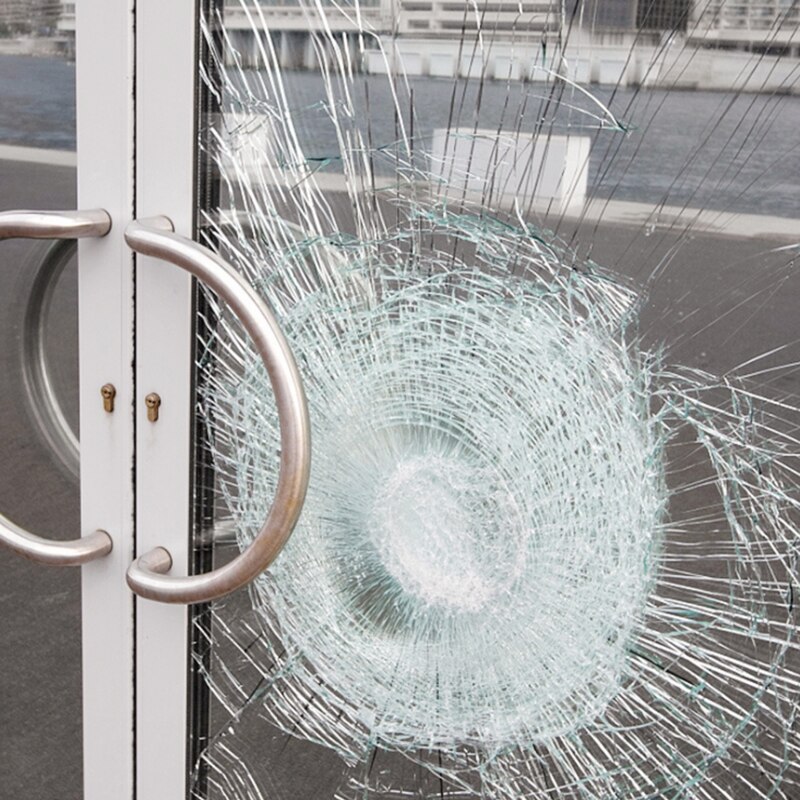 50cmX152cm 2mil self-adhesive high transmittance safety glass window film