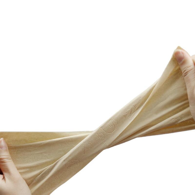 16 Rolls Of One Bag Water Absorbtion Paper Soft Roll Paper Bamboo Pulp Coreless Tissue Paper For Home Toilet Hygienic Paper