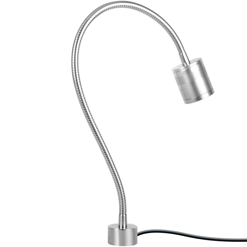 220V Led Bureau Lamp Lange Arm Slang Mechanische Verlichting Lamp Multi-Stijl Base Hoogtepunt Metalen Machine Tool werken Licht