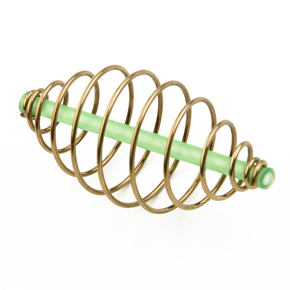 10 pièces 2/3.3/4.5/5.5cm carpe pêche printemps mangeoire pêche appât Cage pour la pêche à la carpe eau douce et salée méthode en ligne mangeoire Acces