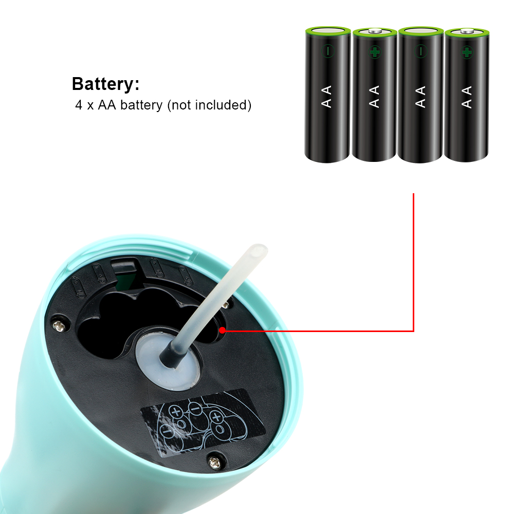 250ml Blue/ White Automatic Sensor Soap Dispenser Touchless Foaming Soap Dispenser Bathroom Kitchen Soap Bottle Battery Powered