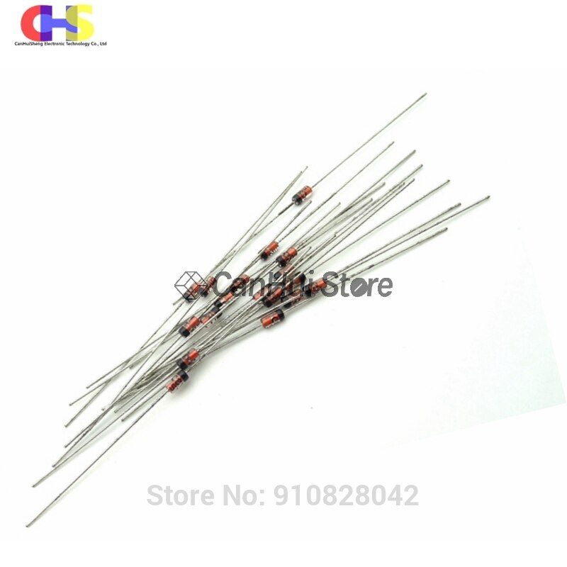 20 stk 1w zenerdioder do -41 51v 56v 62v 68v 75v 1 n 4757a 1 n 4758a 1 n 4759a 1 n 4760a 1 n 4761a