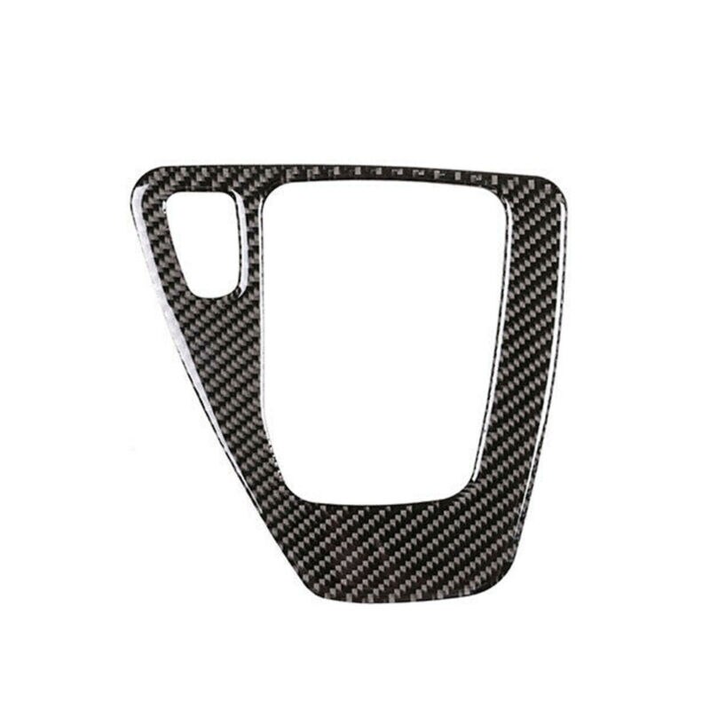 Real fibra de carbono, cubierta de Panel de cambio de marchas de repuesto para BMW Serie 3 E90 E92 E93 2005, molduras interiores, pegatinas de coche