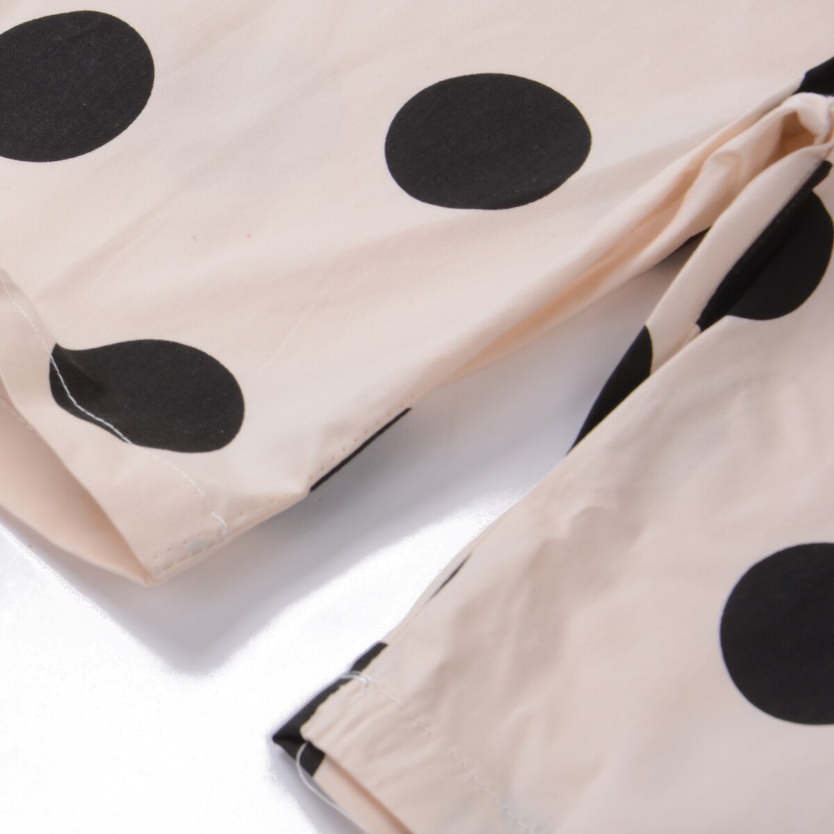 Bebis sommarkläder spädbarn barn flicka jumpsuit 100%  bomull mysig ärmlös buttondown lös prickig jumpsuit byxbyxa