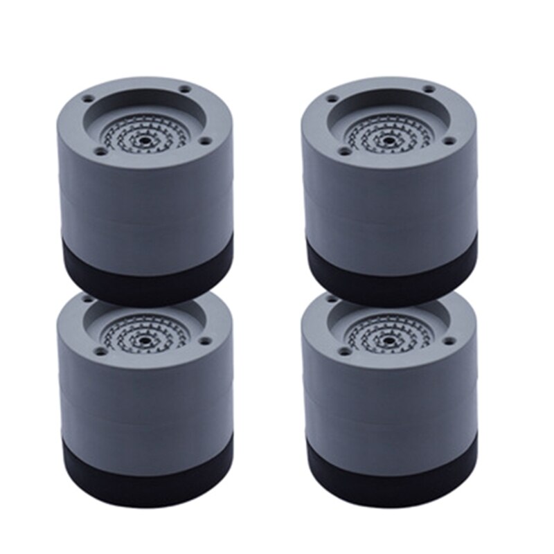 4pcs/set Antislip Washing Machine Feet Mats Nonslip Refrigerator Antivibration Pad Noisereducing Kitchen Bathroom: GY-2