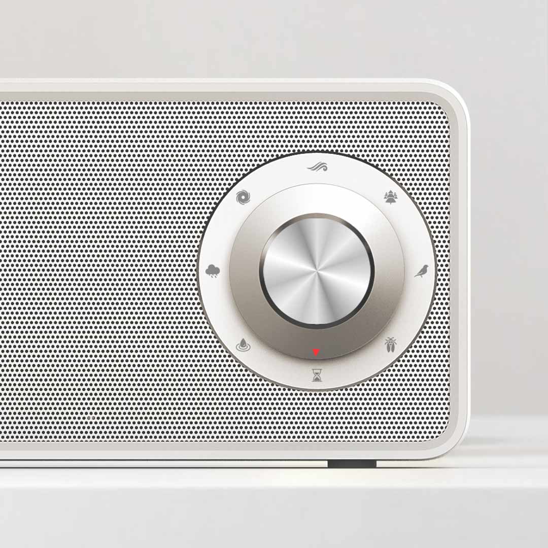 Xiaomi Bluetooth 5.0 haut-parleur bruit blanc Mechine Qi chargeur sans fil haut-parleur sans fil avec micro pour iPhone XS/X/8/7/6 Huawei