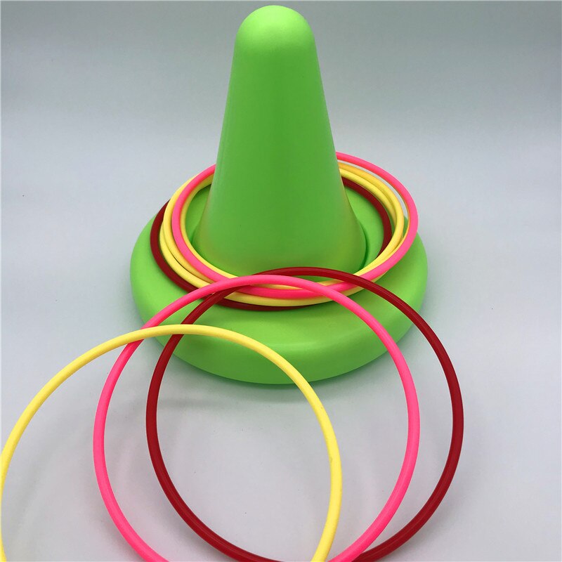 Sensorische integratieapparatuur, kruk met één voet, stoel, kleuterschool, vroege kinderjaren, fysieke fitheidstraining, evenwicht, enkele voet: Du jiao yi marca lichtgroen 8 cirkel