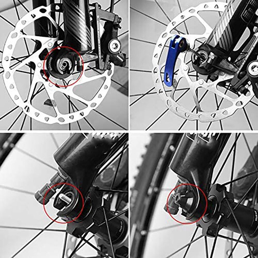 Mountain Bikes Quick Release Skewer Bicycle Axle Wheel Hub Front and Rear Skewers Set Cycling Tools MTB Bike Accessories