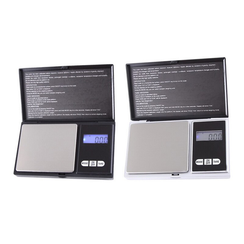 0,01/0,1g de alta precisión Digital de cocina escala de 100g-1000g LCD Mini Balanza de bolsillo de ponderación Gram Escala electrónica de la joyería de oro