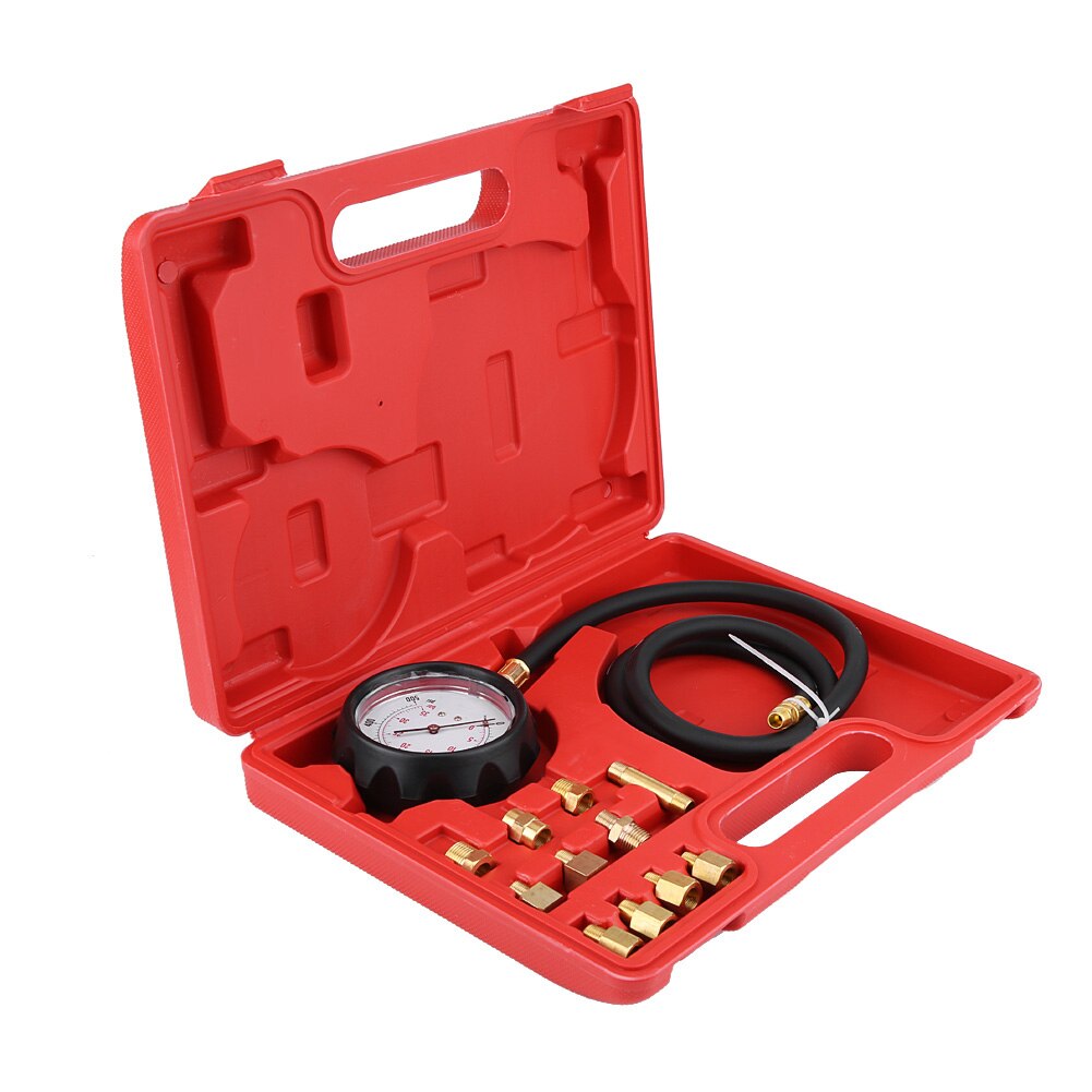 Auto Car Wave Box Cylinder Oil Pressure Meter Tester Pressure Gauge Test Tools TU-11A Automatic Engine Oil Feul