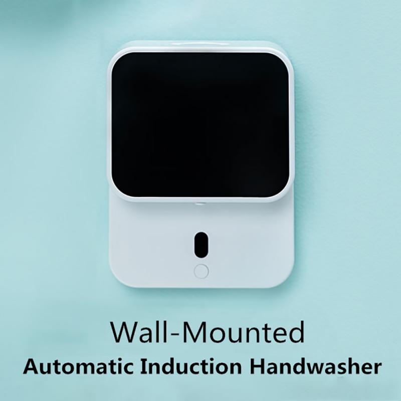 Household Smart Soap Dispenser Wall-mounted LED Screen Hand Washing Automatic Infrared Induction Foam Soap Dispenser