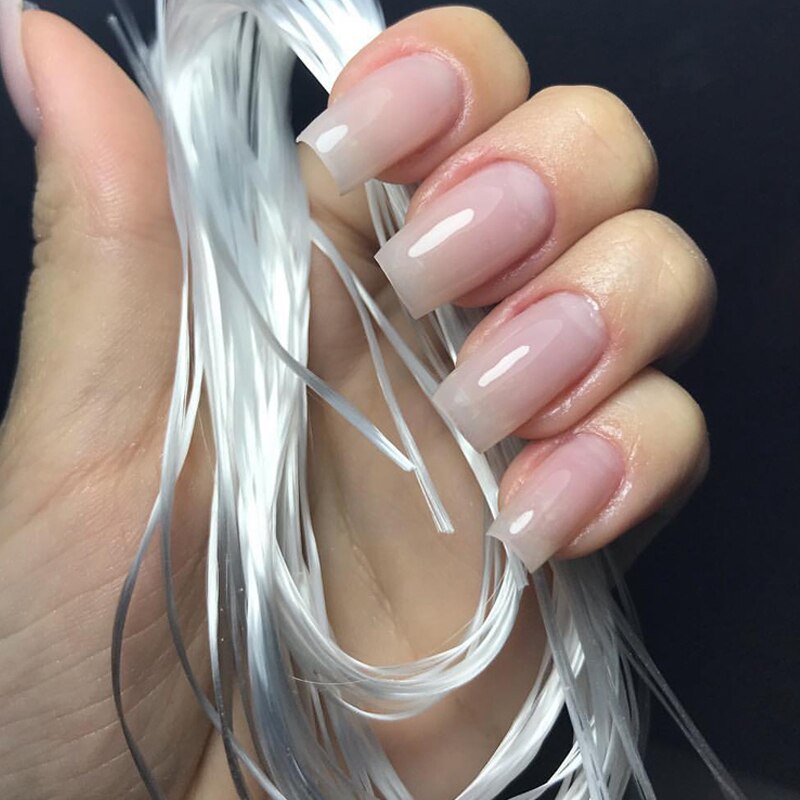 Fiberglass Nails Fiber for Nail Extension Fibernails Builder Nail Form Acrylic Tips Nail Salon 2m