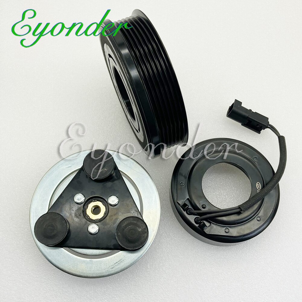 A/C A/C Compressor Electromagnetic Magnetic Clutch Pulley for FORD MONDEO FOCUS III GRAND CMAX C-MAX GALAXY SMAX S-MAX 2.0