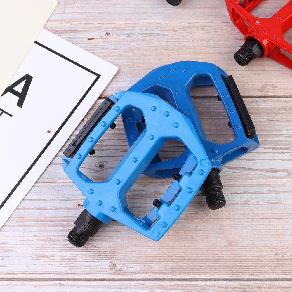 1 Paar Aluminium Fiets Pedaal Speciale Fiets Rollende Bal Pedaal Multifunctionele Fiets Pedalen Fiets Pedaal Accessoire (zwart Singl